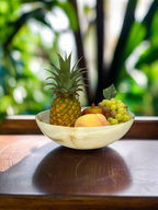 MARBLE - DEEP BOWL - 10 Inch (25cm) - Ahlan Living